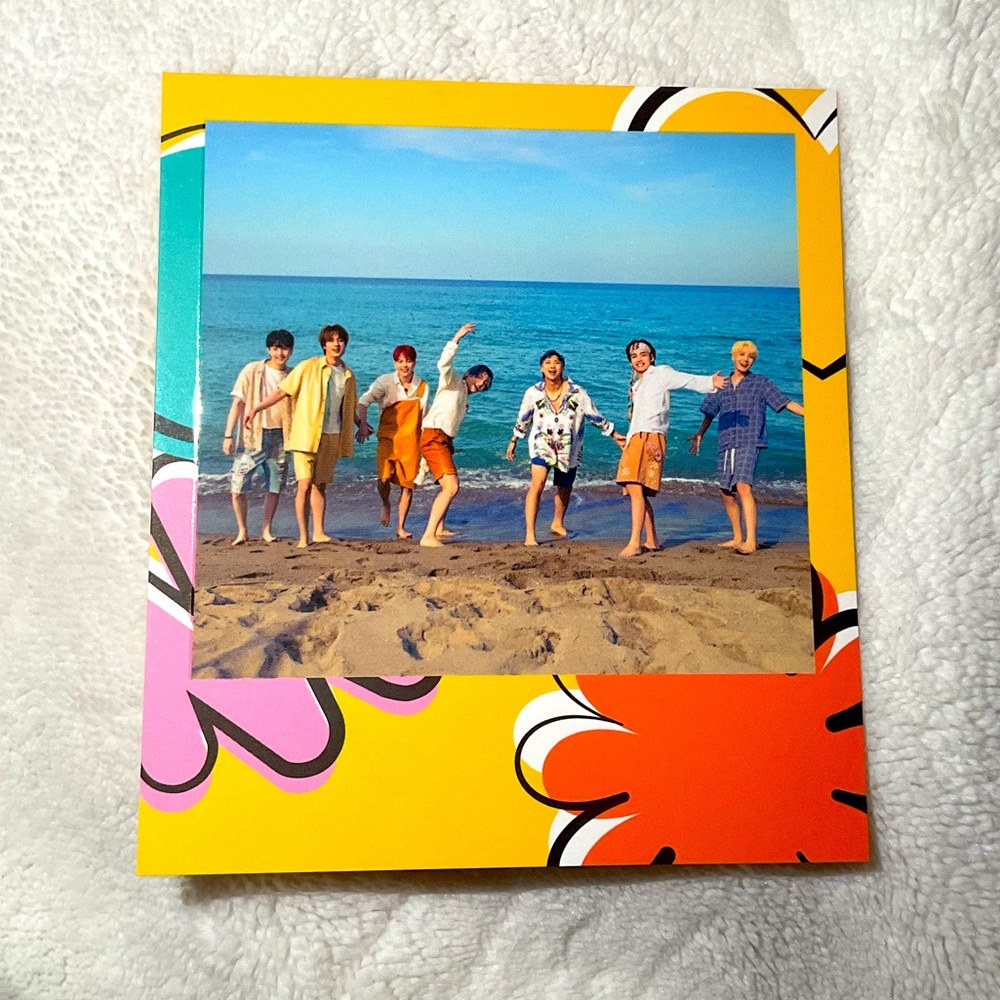 BTS Butter group photo print